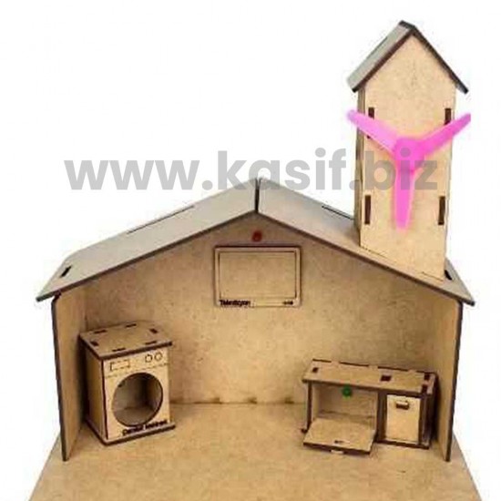 EV MODELLİ  RÜZGAR TİRBÜNÜ