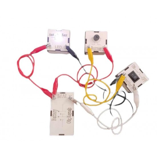 KUTU DEVRELER 1 (40 PROJE)<br> ELEKTRONİK BLOK DEVRELER TASARIM SETİ